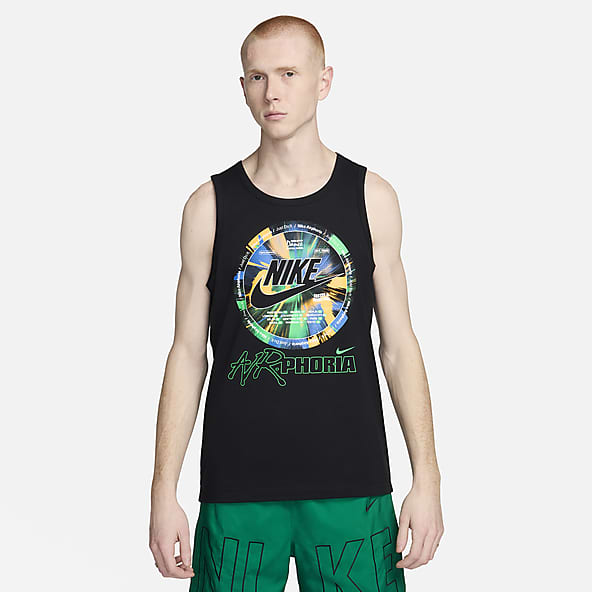 Black Tank Tops Sleeveless Shirts. Nike